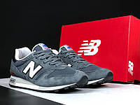 Мужские кроссовки New Balance Classic 1300 серые с белым повседневные кроссовки нью баланс демисезонные