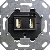 Механизм USB двойной тип A Gira 235900