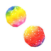 Космический светящийся мяч Moon Ball 7 см микс цветов 2 шт