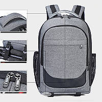 Рюкзак для фототехники дрона универсальный водонепроницаемый Digital Серый (IBF073S) z118-2024