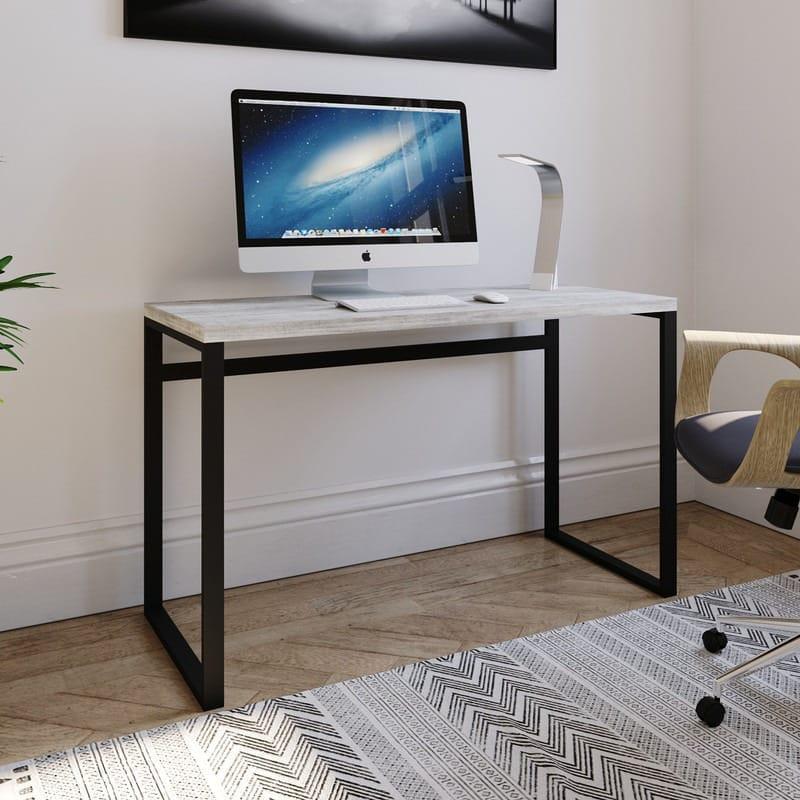 Письменный стол в стиле лофт с металическим каркасом для дома, простой ...