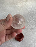 Куля сфера гірський кришталь натуральний сфера куля шар з гірського кришталю 39 мм, фото 5