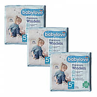 Детские одноразовые подгузники Babylove Premium 5+ juniorplus (11-18) кг 102 шт z118-2024