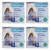 Детские одноразовые подгузники Babylove Premium 5+ juniorplus (11-18) кг 136 шт z118-2024