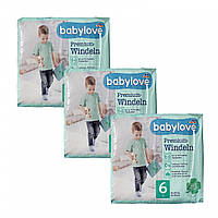 Детские одноразовые подгузники Babylove Premium 6xl (15-20) кг 96 шт z118-2024