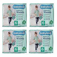 Детские одноразовые подгузники Babylove Premium 6xl (15-20) кг 128 шт z118-2024