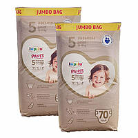 Дитячі підгузки-трусики Lupilu Premium 5 Junior (12-17 кг) 140 шт JUMBO BAG z118-2024