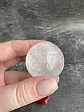 Куля сфера гірський кришталь натуральний сфера куля шар з гірського кришталю 37 мм, фото 2