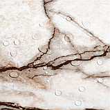 Самоклеюча вінілова плитка для стін мармурова 60х30 см, вінілові панелі самоклейка (СВП-108) Глянець, фото 3