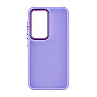 Чехол TPU Space II Color Matte для Samsung Galaxy S23 (S911) Цвет Purple p