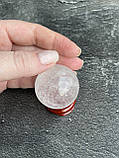 Куля сфера гірський кришталь натуральний сфера куля шар з гірського кришталю 37 мм., фото 4