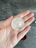 Куля сфера гірський кришталь натуральний сфера куля шар з гірського кришталю 37 мм., фото 3