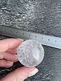Куля сфера гірський кришталь натуральний сфера куля шар з гірського кришталю 37 мм., фото 10