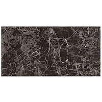 Самоклеющаяся виниловая плитка для стен под темный мрамор 60х30см, виниловые панели самоклейка СВП-109 Глянец