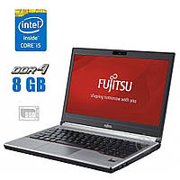 Ультрабук Fujitsu LifeBook E756 / 15.6" (1366x768) TN / Intel Core i5-6200U (2 (4) ядра по 2.3 - 2.8 GHz) / 8