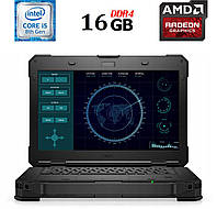 Защищенный ноутбук Б-класс Dell Latitude 5424 Rugged / 14" (1920x1080) IPS / Intel Core i5-8350U (4 (8) ядра