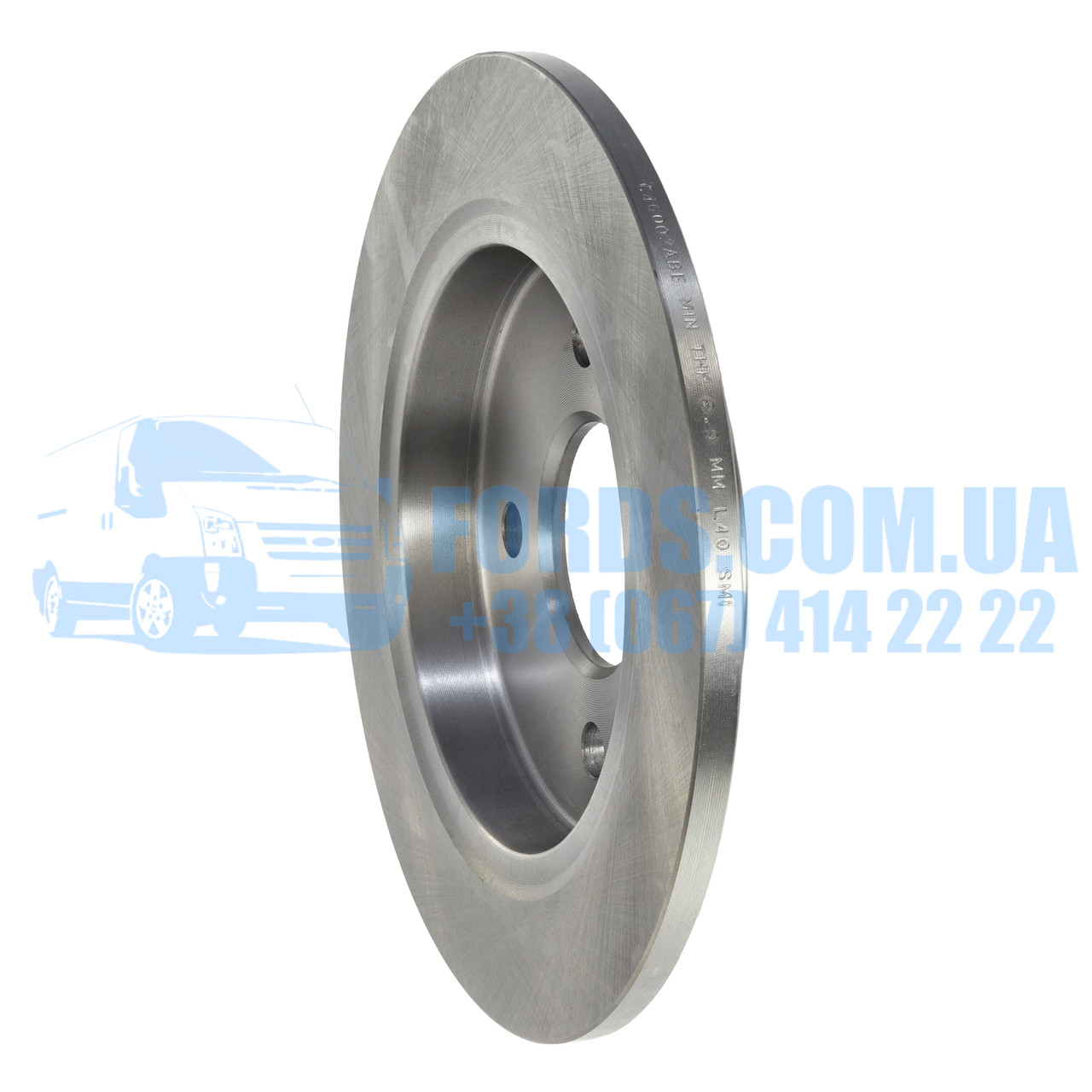 Диск гальмівний задній FORD FIESTA/FUSION/SCORPIO/SIERRA/FOCUS 1982-2019 ABE