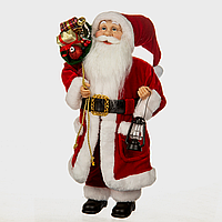 Фигура Санта с фонарем и подарками 46 см Uniсorn Studio 16011-014 *