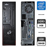 Компьютер Fujitsu Esprimo C720 SFF / Intel Core i3-4130 (2 (4) ядра по 3.4 GHz) / 8 GB DDR3 / 500 GB HDD /