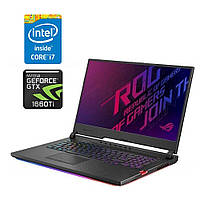 Игровой ноутбук Asus ROG Strix Hero III G731GU / 17.3" (1920x1080) IPS / Intel Core i7-9750H (6 (12) ядер по