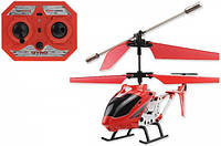 Вертолет игрушечный аккум на радиоуправлении 33008 Красный, Toyman