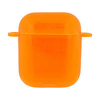 Футляр для наушников AirPods 1/2 Neon Color Цвет 6, Orange p