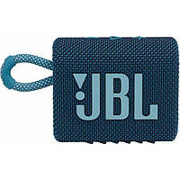 Портативная акустика JBL Go 3 Blue (JBLGO3BLU) [51690]