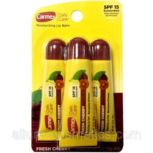 Набір Carmex Cherry tube Вишня 3 шт.