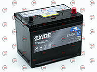 Аккумулятор EXIDE 75 (630 А) Premium Азия правый + низкий
