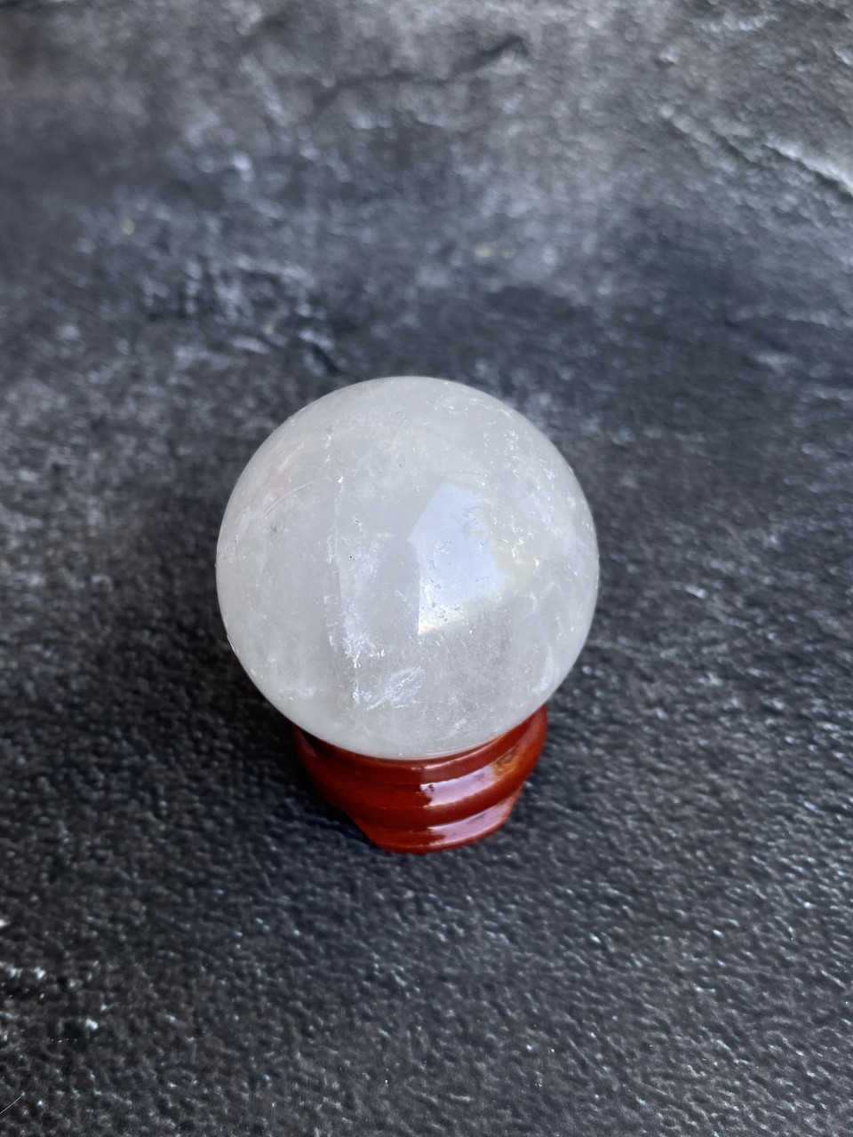 Куля сфера гірський кришталь натуральний сфера куля шар з гірського кришталю 39 мм., фото 1