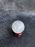 Куля сфера гірський кришталь натуральний сфера куля шар з гірського кришталю 39 мм., фото 5