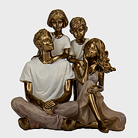 Статуэтка Lefard Семейная пара с двумя детьми 16х14х12 см 12007-259 *