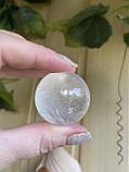 Куля сфера гірський кришталь натуральний сфера куля шар з гірського кришталю 34 мм., фото 8