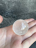 Куля сфера гірський кришталь натуральний сфера куля шар з гірського кришталю 34 мм., фото 6