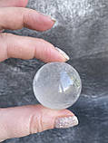 Куля сфера гірський кришталь натуральний сфера куля шар з гірського кришталю 34 мм., фото 5
