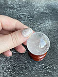 Куля сфера гірський кришталь натуральний сфера куля шар з гірського кришталю 34 мм., фото 3