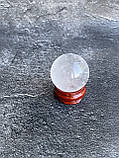 Куля сфера гірський кришталь натуральний сфера куля шар з гірського кришталю 34 мм., фото 2