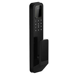 Розумний дверний біометричний замок (відбиток пальця + геометрія обличчя) SEVEN LOCK SL-7769BFF black