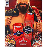 Подарочный набор Dark Captain Гель для душа Old Spice 3в1 250мл + Твердый дезодорант 50мл