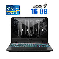Ноутбук Б-класс Asus TUF Gaming F15 FX506L / 15.6" (1920x1080) IPS / Intel Core i5-10300H (4 (8) ядра по 2.5 -