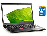 Ультрабук Lenovo ThinkPad T470s / 14" (1920x1080) IPS / Intel Core i7-6600U (2 (4) ядра по 2.6 - 3.4 GHz) / 8