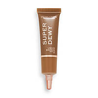 Жидкий бронзатор для лица Makeup Revolution Superdewy Liquid Bronzer (Medium to Tan)