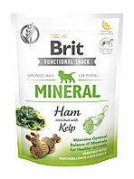 Ласощі Brit Care Functional Snack Mineral Ham д/цуценят напіввологі мінерали і шинка 150 г l