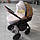 Сітка від комарів та мух універсальна велика для дитячої коляски люльки прогулянки автокрісла манежу, фото 4