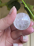 Куля сфера гірський кришталь натуральний сфера куля шар з гірського кришталю 32 мм., фото 3