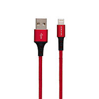 USB Borofone BX20 Lightning Цвет Красный p