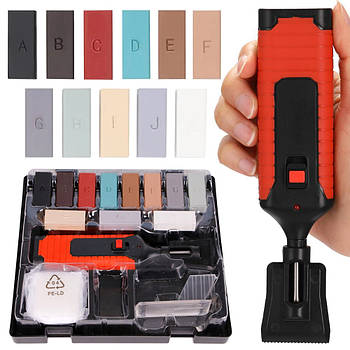 Набір для ремонту плитки в кейсі / Ремонтний набір для сколів на плитці / Ремкомплект для керамічної плитки