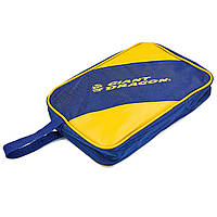Чехол на ракетку для настольного тенниса GIANT DRAGON MT-6548 Синий-желтый (PT0696) z13-2024