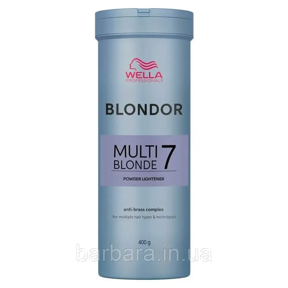 Освітлювальний порошок Wella Blondor Multi Blonde Powder Мультиблонд 400 г