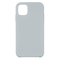 Чехол Soft Case для iPhone 11 Мятая упаковка Цвет 26, Mist blue с гравировкой m
